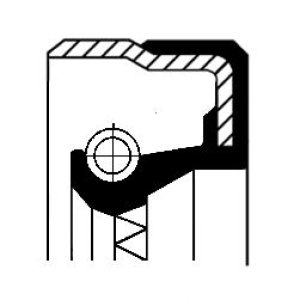 Uszczelniacz 48x68x9,3 CORTECO 01032572 