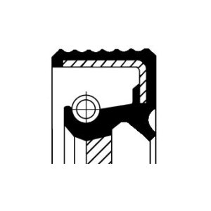 USZCZELNIACZ 25X40X7