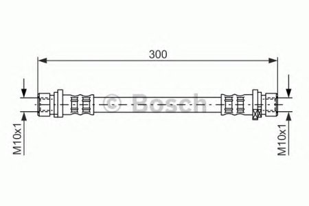 Przewód hamulcowy giętki BOSCH 1987476583 