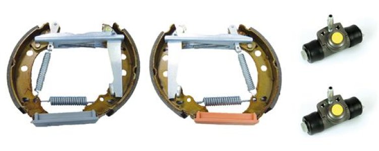 Szczęki hamulcowe + cylinderki BREMBO K85010 331698100 (ZESTAW)