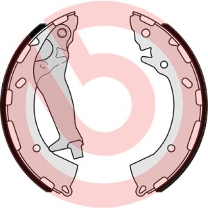 Szczęki hamulcowe BREMBO S30525 583053XA00