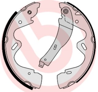 Szczęki hamulcowe BREMBO S56517 440609X127