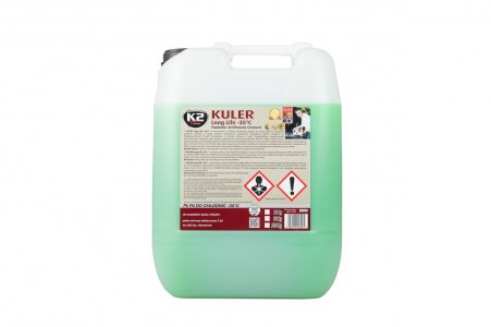 PŁYN DO CHŁODNIC K2 W406Z KULER -35°C ZIELONY 20KG