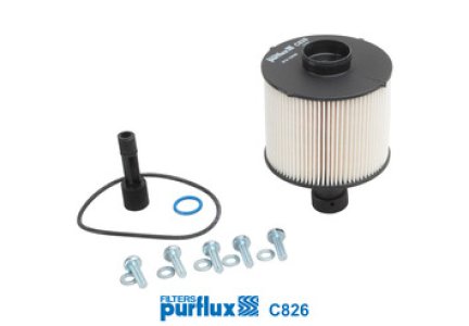 FILTR PALIWA PURFLUX C826 PU9011ZKIT DACIA DOKKER, LODGY, LOGAN