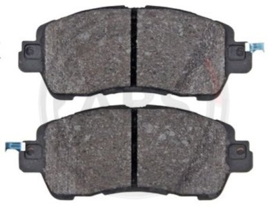 KLOCKI HAMULC. MAZDA 2  14- PRZÓD