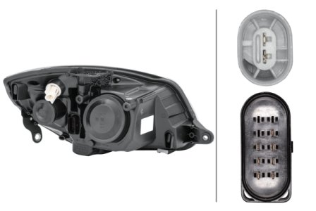 REFLEKTOR SKODA HELLA 1EL247025251 5J1941017A