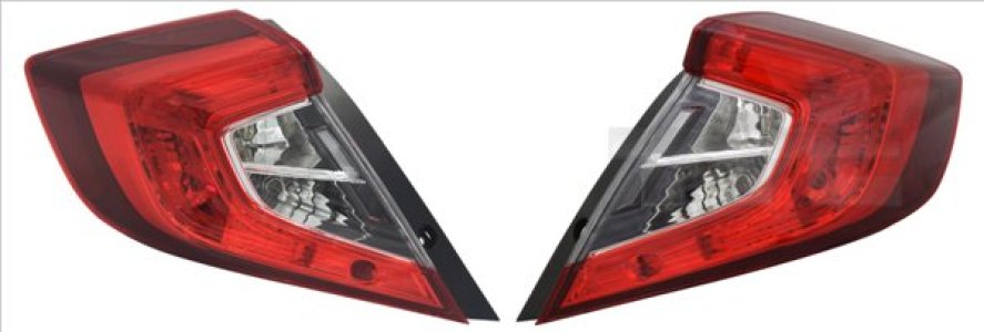 LAMPA TYLNA HONDA