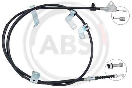 Linka hamulca ręcznego A.B.S. K14026 4643047080  TOYOTA PRIUS  08- LT