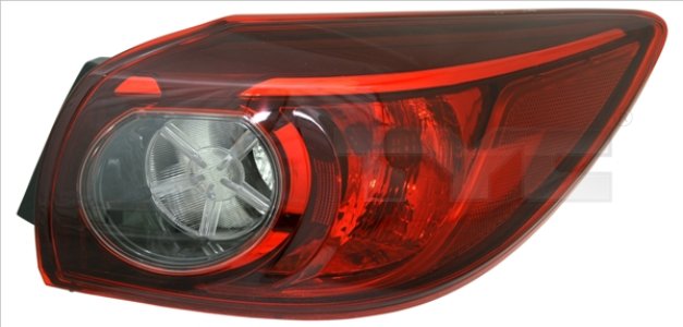 LAMPA TYLNA MAZDA