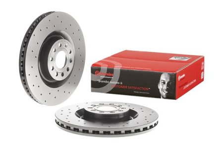 Tarcza hamulcowa BREMBO 09C8921X 1K0615301M VW PASSAT  05 przód