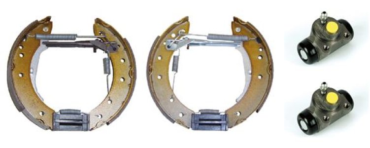 Szczęki hamulcowe +cylinderki BREMBO K68065 6001547627 (ZESTAW)