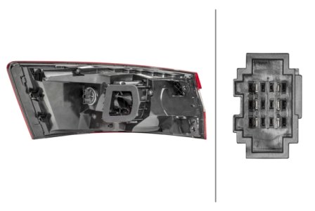 LAMPA TYLNA ZESPOLONA SKODA