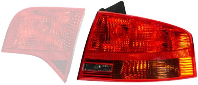 LAMPA TYLNA AUDI