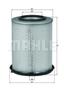 FILTR POWIETRZA KNECHT LX656 C21295 VOLVO