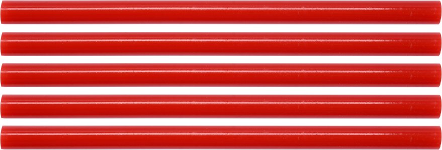 KLEJ TERMOTOPLIWY 11,2X200MM 5SZT CZERW