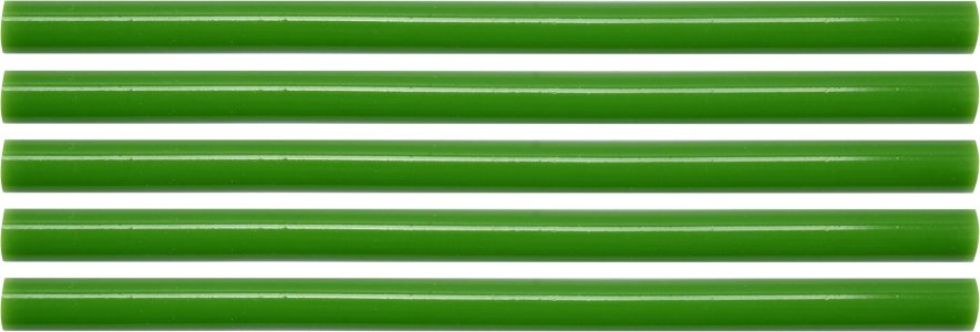 KLEJ TERMOTOPLIWY 11,2X200MM 5SZT ZIELON