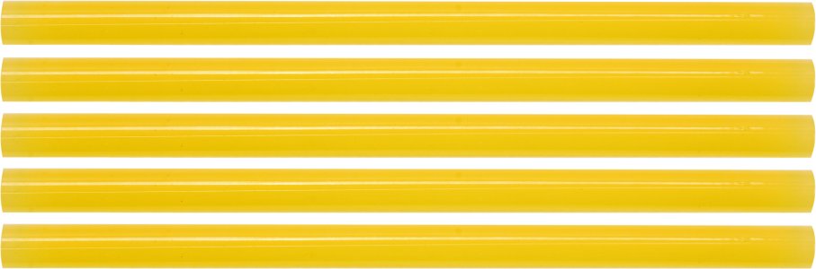 KLEJ TERMOTOPLIWY 11,2X200MM 5SZT ZOLTY