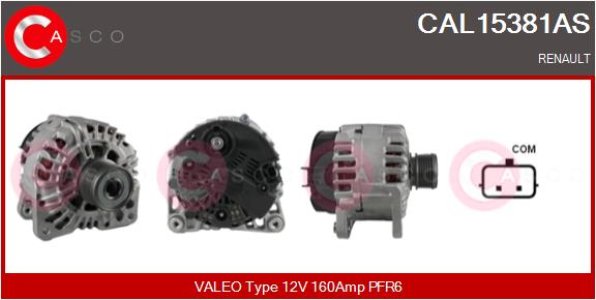 ALTERNATOR 12V 160A