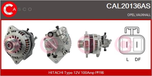 ALTERNATOR 12V 100A INA