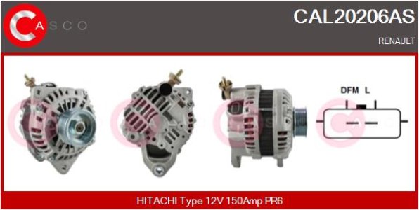 ALTERNATOR 12V 150A