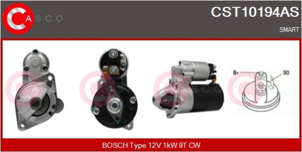 ROZRUSZNIK CASCO CST10194AS 12V 1.0KW