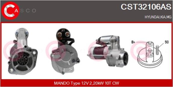 ROZRUSZNIK 12V 2.2KW