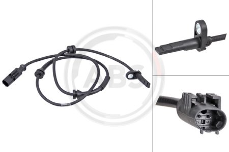 CZUJNIK ABS A.B.S. 31835 51799347 ALFA ROMEO 159 05-08 PRZÓD