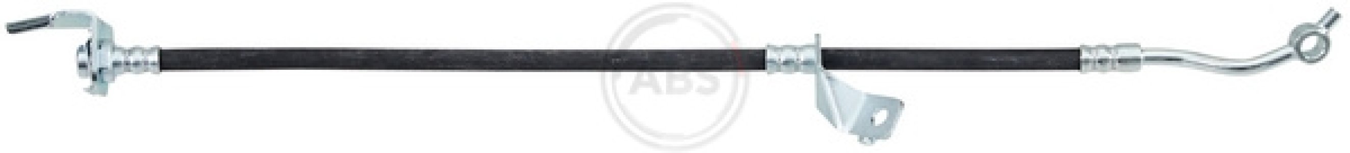 PRZEWÓD HAMULCOWY GIĘTKI A.B.S. SL6373 587322S100 KIA SPORTAGE III 10-15 PP