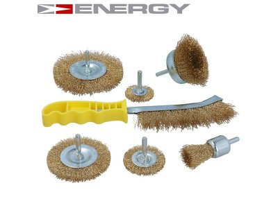 SZCZOTKI DRUCIANE NA WIERTARKE SZT 6 ENERGY NE00784