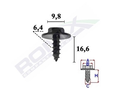 WKRĘT MONTAŻOWY TOYOTA AVENSIS 97-03
