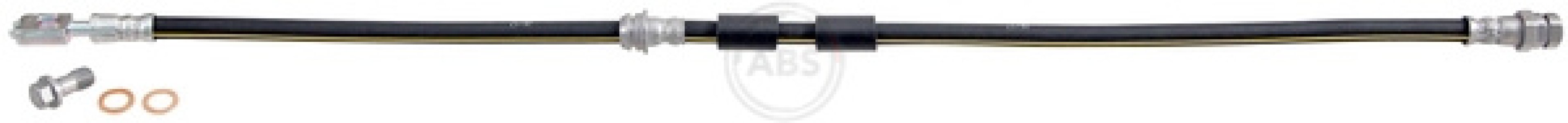 PRZEWÓD HAMULCOWY GIĘTKI A.B.S. SL6596 5Q0611701C SKODA OCTAVIA III 12-20 P