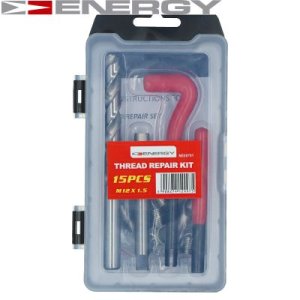 ZESTAW DO NAPRAWY GWINTÓW M12X1.5  15SZT ENERGY NE00791 1506120