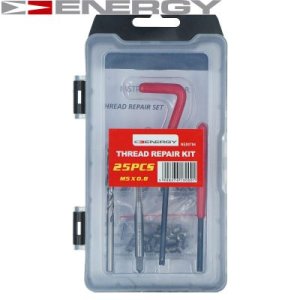ZESTAW DO NAPRAWY GWINTÓW M5X0.8 25SZT ENERGY NE00794