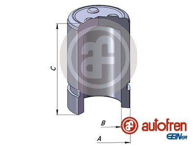 Tłoczek do zacisku AUTOFREN SEINSA D025384 P434503 MITSUBISHI (SUM 43MM)
