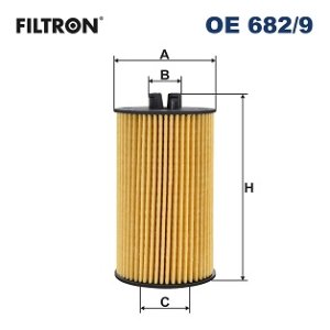 Filtr oleju FILTRON OE682/9 HU6018Z OPEL