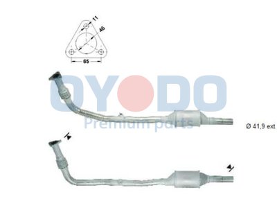 Katalizator OYODO 10N0005-OYO 6N0253058BV SEAT VW