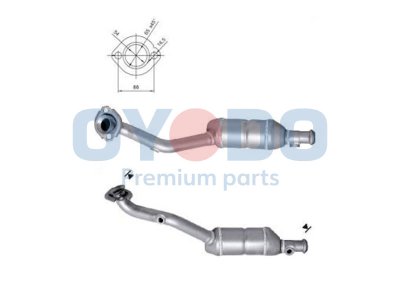 Katalizator OYODO 10N0053-OYO 8200114121 RENAULT