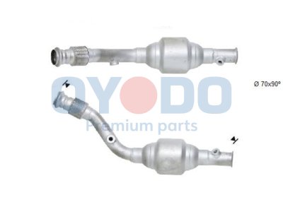 Katalizator OYODO 10N0084-OYO 1731GY CITROEN PEUGEOT
