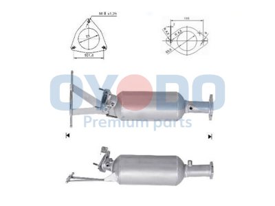 Filtr cząstek stałych OYODO 20N0078-OYO 36050567 VOLVO