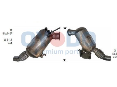 Filtr cząstek stałych OYODO 20N0098-OYO 18307798307 BMW