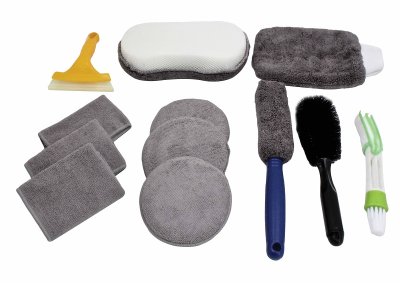 Akcesoria detailingowe do mycia samochodu TECHMAN S-CL12SET DETAILING 12elem.