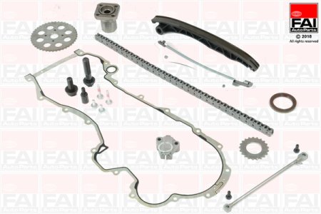 Zestaw łańcucha rozrządu FAI AutoParts TCK6ST 46788783 FIAT OPEL