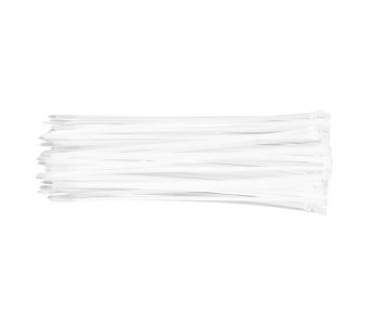 Opaski zaciskowe 4.8 x 300 mm, NEO Tools 01-609 TRYTYTKA300 75 szt., białe