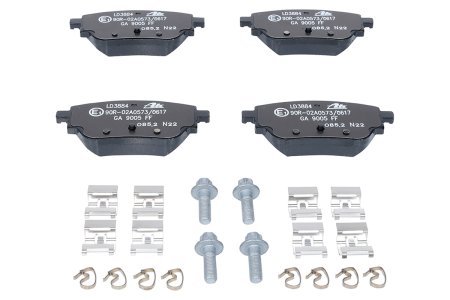 Klocki hamulcowe ATE 13.0470-3884 0004207500 MERCEDES W177 A-KLASA 18- tył