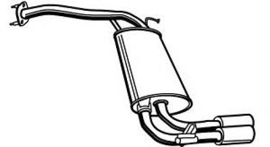 Tłumik końcowy IZAWIT 21.131A 