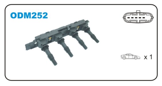 Cewka zapłonowa JANMOR ODM252 1208008