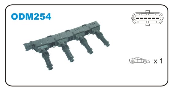 Cewka zapłonowa JANMOR ODM254 