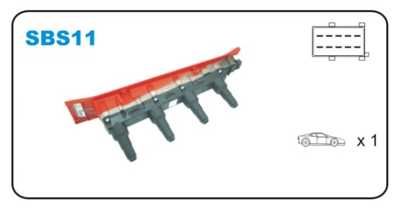 Cewka zapłonowa JANMOR SBS11 55561132