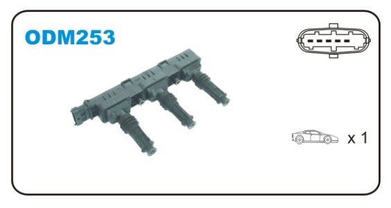 Cewka zapłonowa JANMOR ODM253 1208306