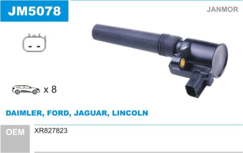 Cewka zapłonowa JANMOR JM5078 XR827823